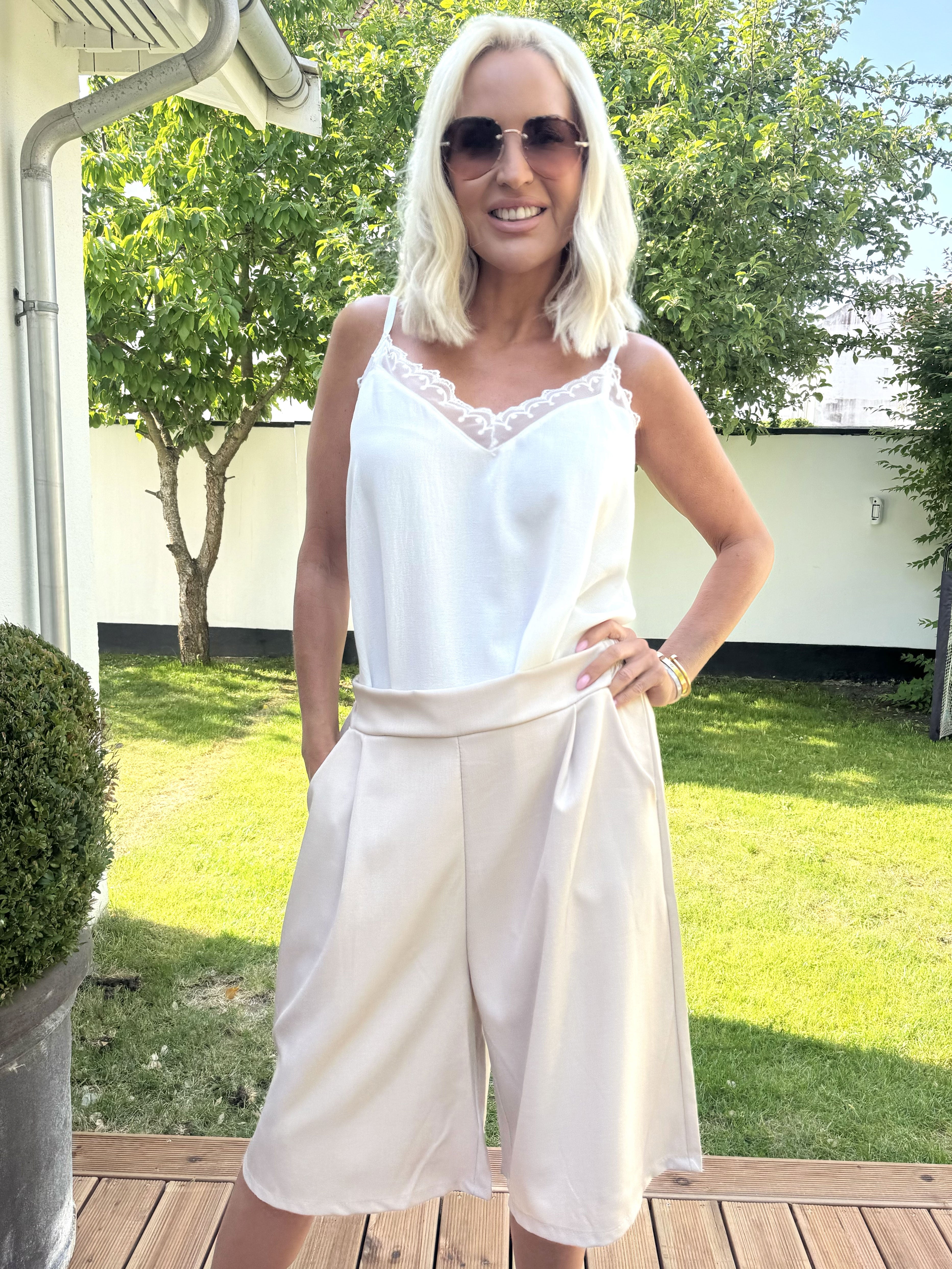 Bursia - Lange shorts i løs pasform